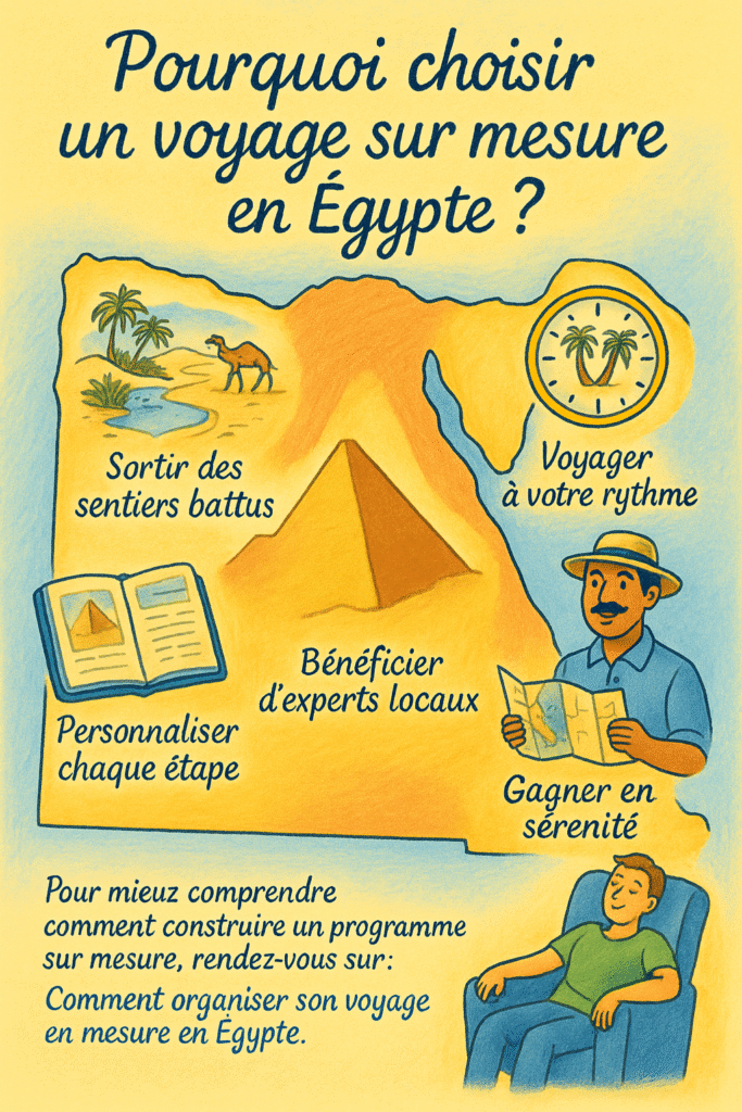 Pourquoi faire un voyage sur mesure en Egypte