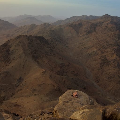 Spiritualité au sommet du mont Moïse